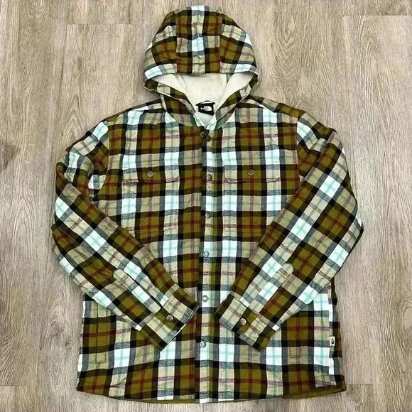 Men’s Hooded Campshire Shirt Jacket, Medium - Picture 1 of 11